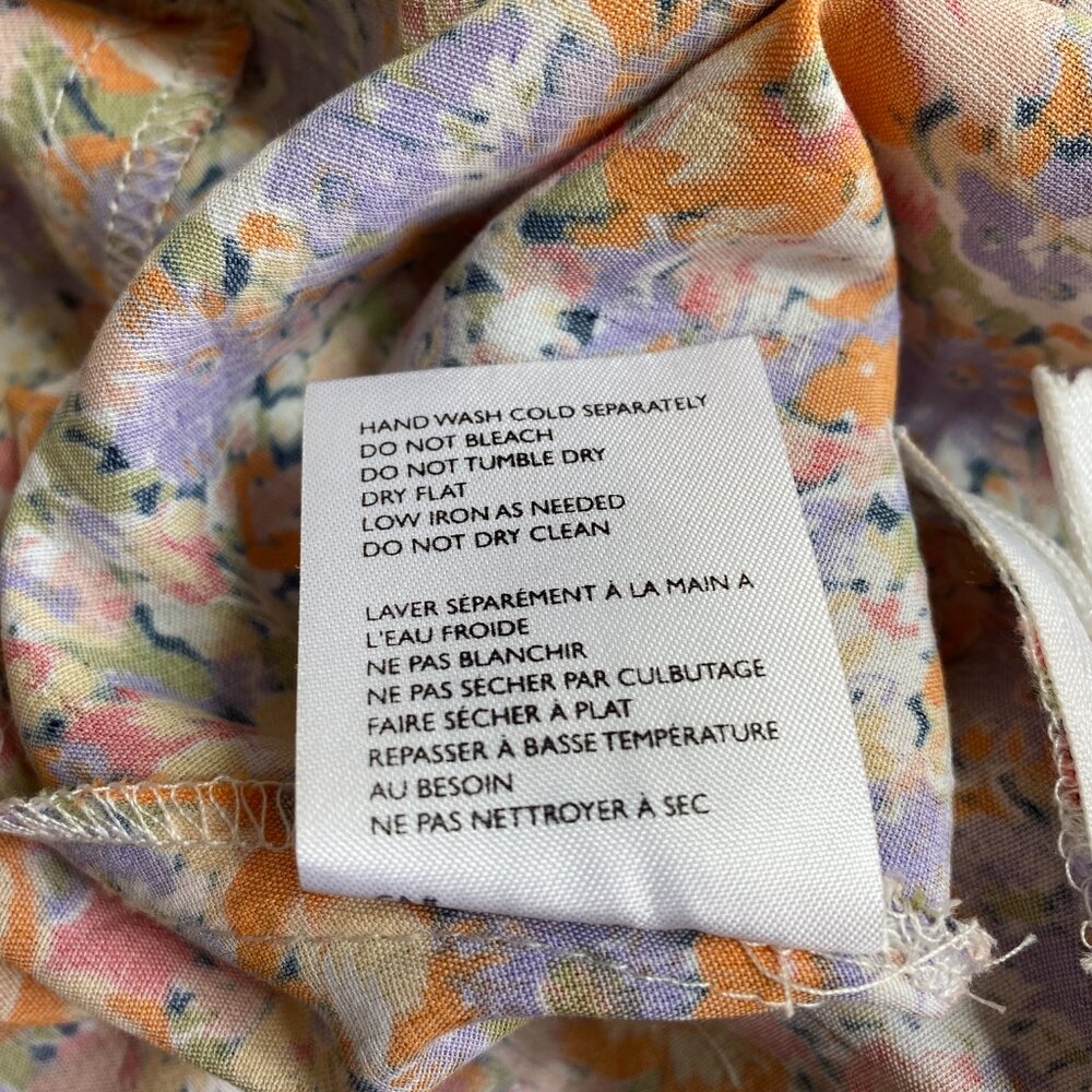 NWT Faithfull the Brand Beline Midi Dress Meja Floral Print - L - Picture 11 of 12